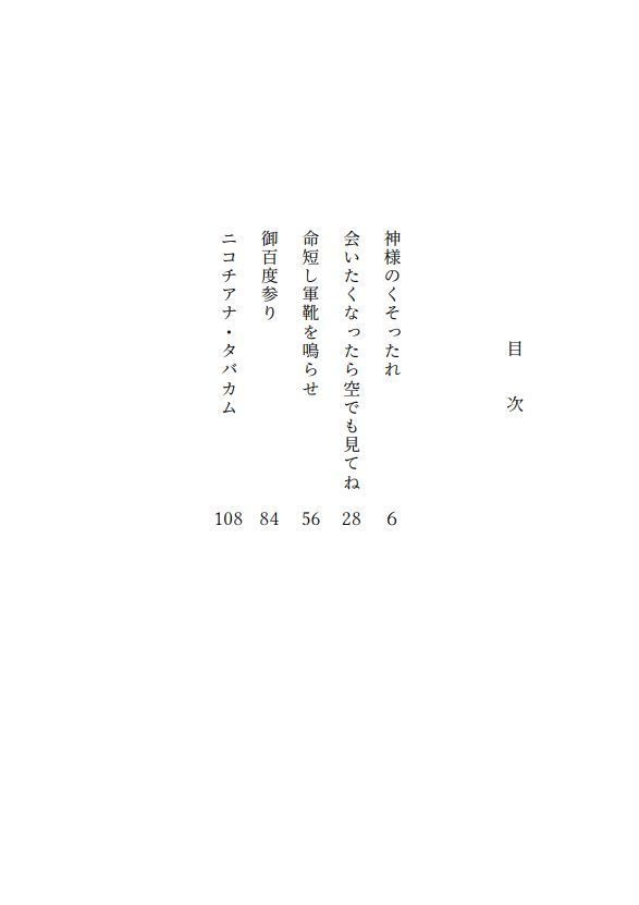 小説 神様のくそったれ