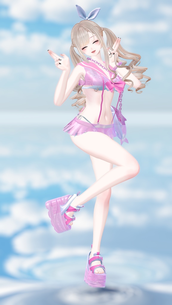 ☀︎Summer Magical Girl☀︎【8アバター対応】