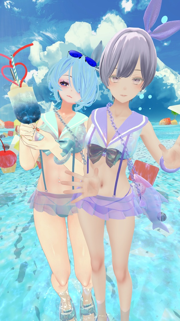 ☀︎Summer Magical Girl☀︎【8アバター対応】