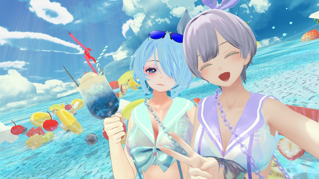 ☀︎Summer Magical Girl☀︎【8アバター対応】