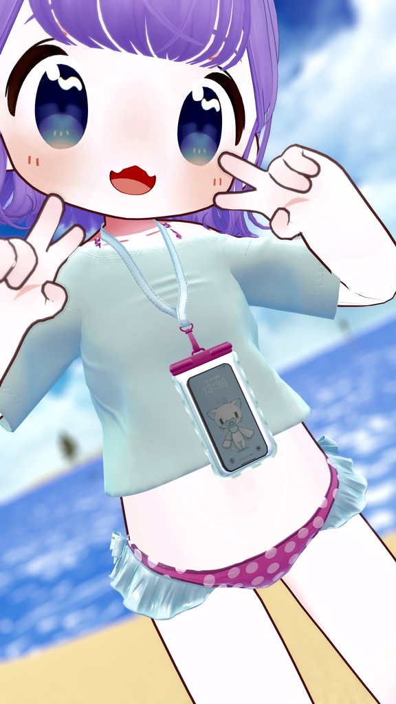 🦈Secret Wave Bikini🦈【15アバター対応】