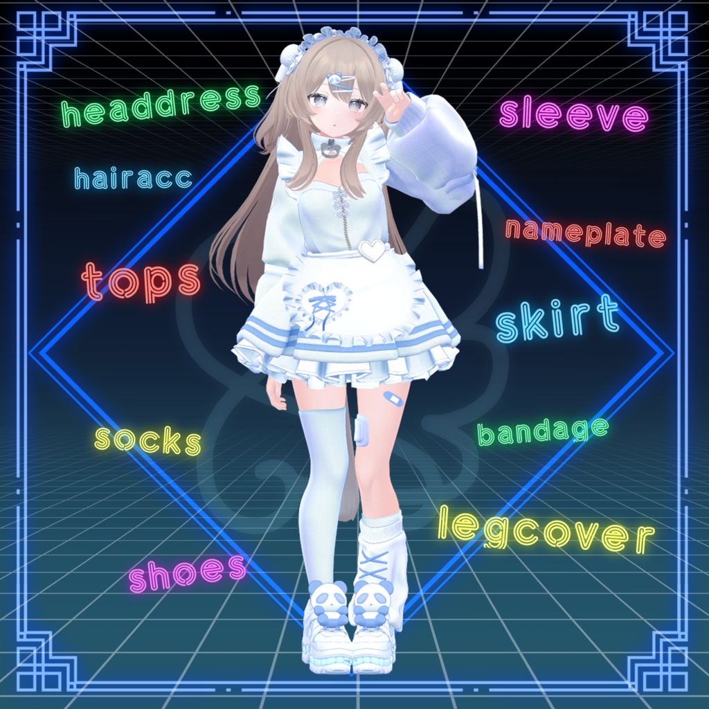 🩵👾 PicoMaid 🎮🤍