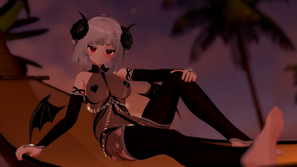 💜Hatuyume succubus💜【5アバター対応】