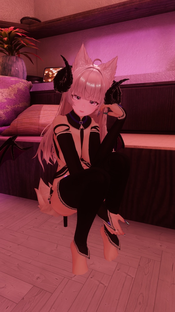 💜Hatuyume succubus💜【5アバター対応】