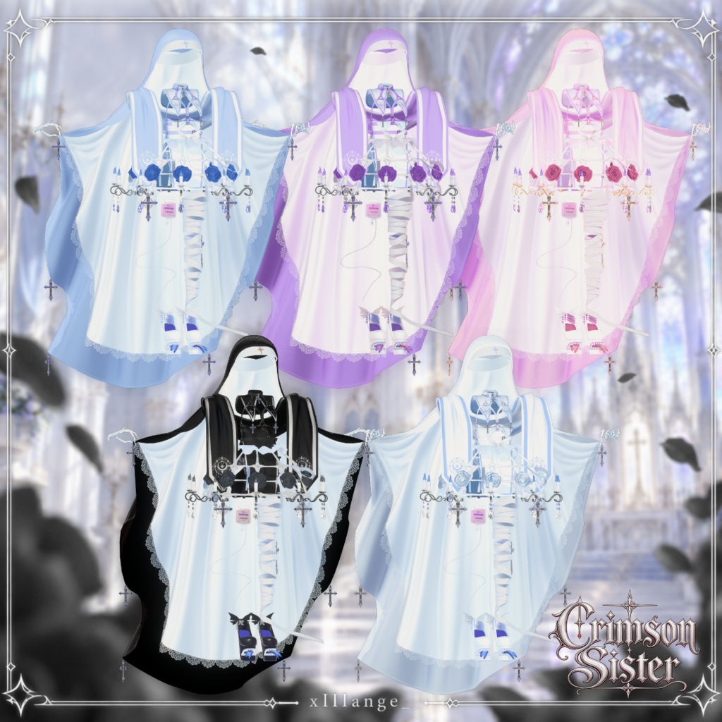 ✨セール中✨🌹♱Crimson Sister♱🌹【16アバター対応】