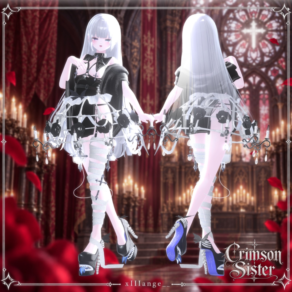 ✨セール中✨🌹♱Crimson Sister♱🌹【16アバター対応】