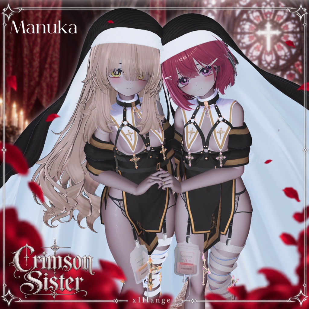 ✨セール中✨🌹♱Crimson Sister♱🌹【16アバター対応】