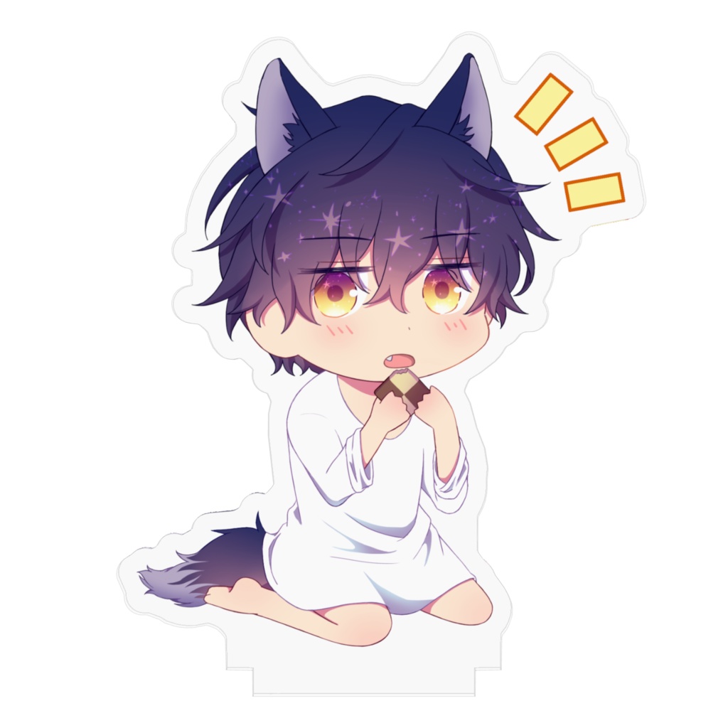 子狼のちはるアクリルフィギュア