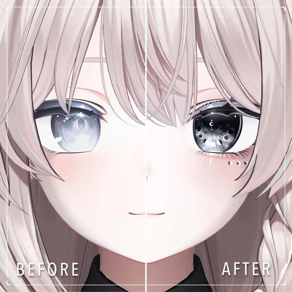 【しなの Shinano】ムーンメイク ☾ Moon Makeup ☾