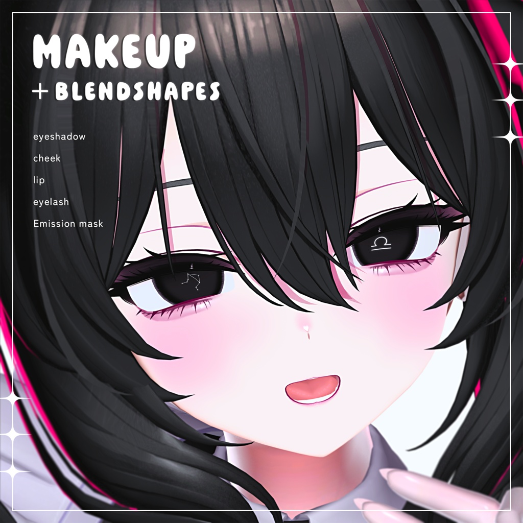 ✨期間限定無料✨【ミルティナ Milltina】星座メイク ⚝ Constellation Makeup ⚝