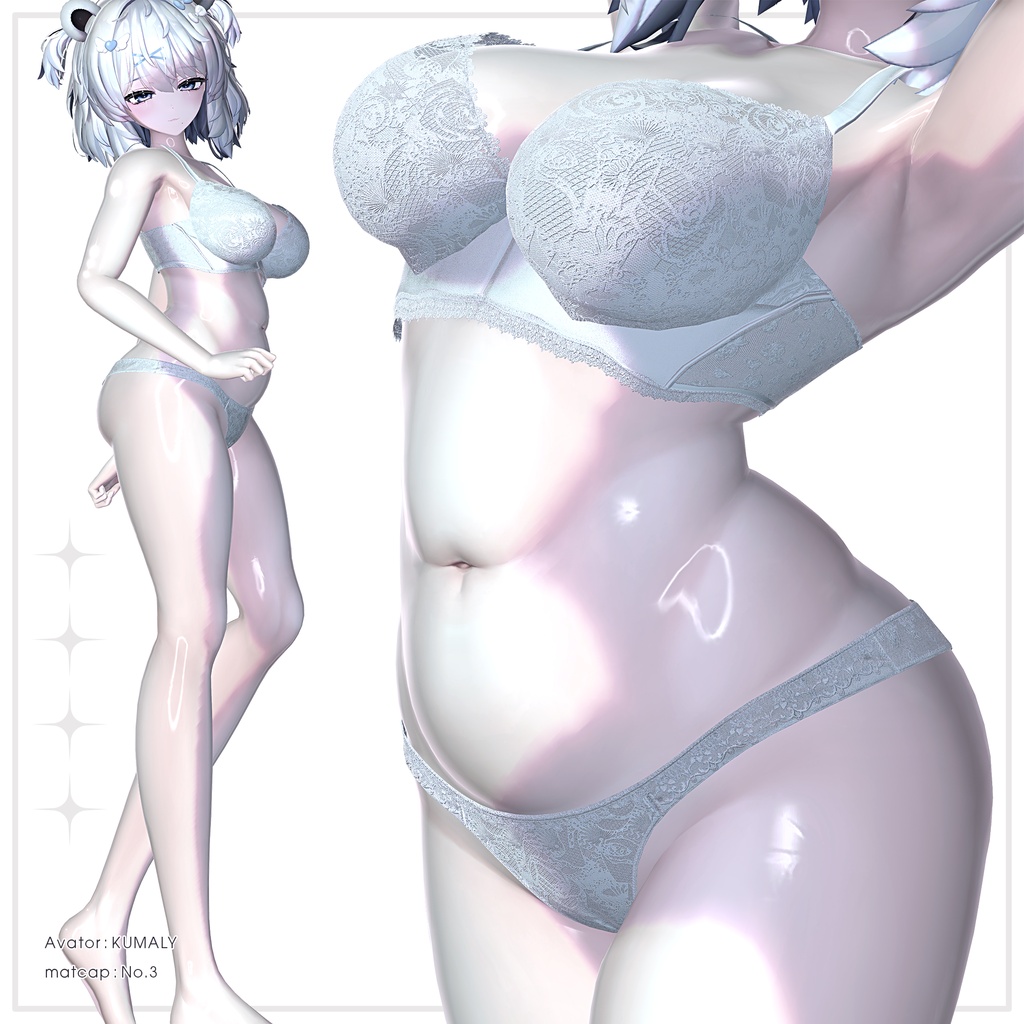 ✨SALE✨【lilToon】汎用 ✧ 極上のシルク白肌 ♡ Pure Silk Skin ♡
