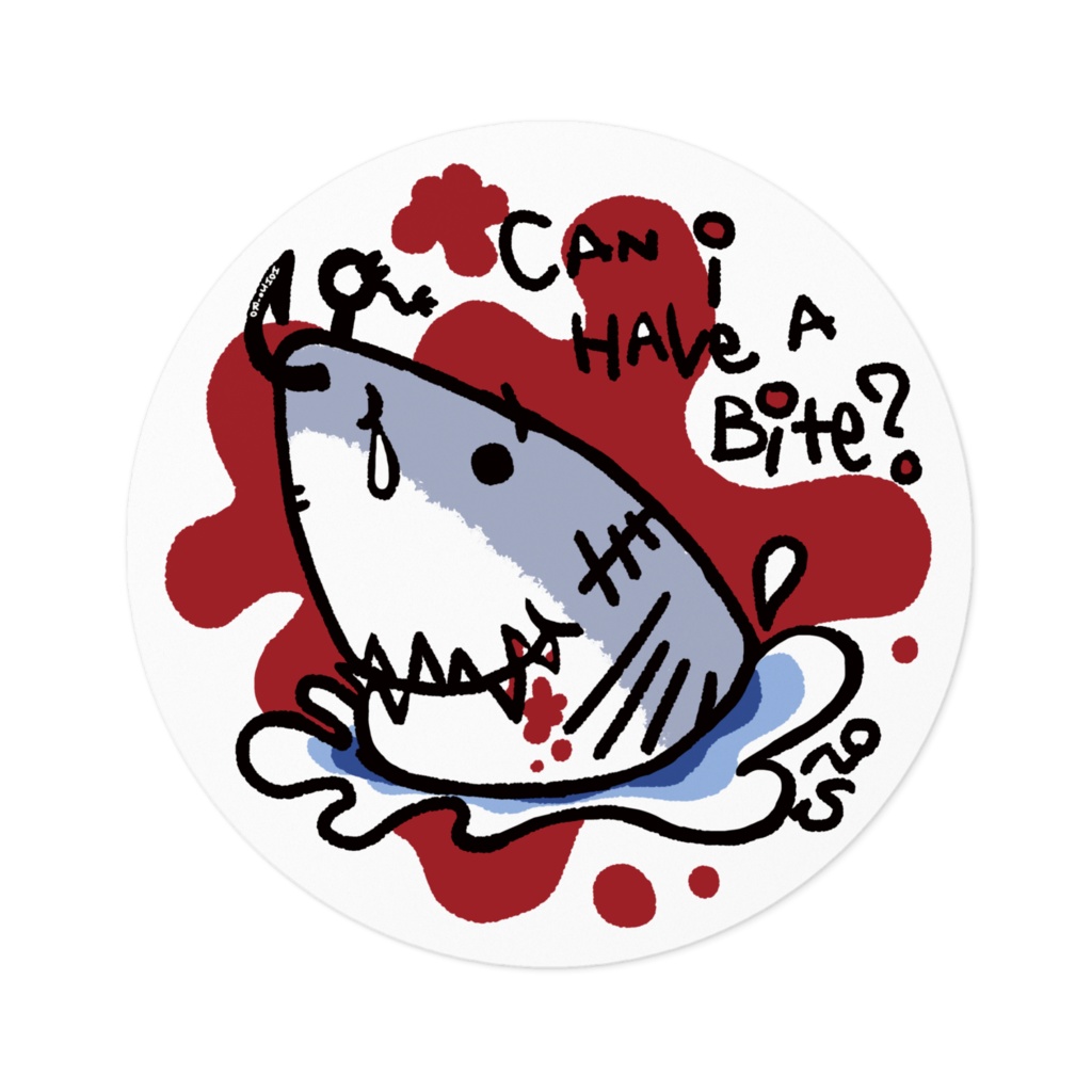 サメのホオジロー(blood)