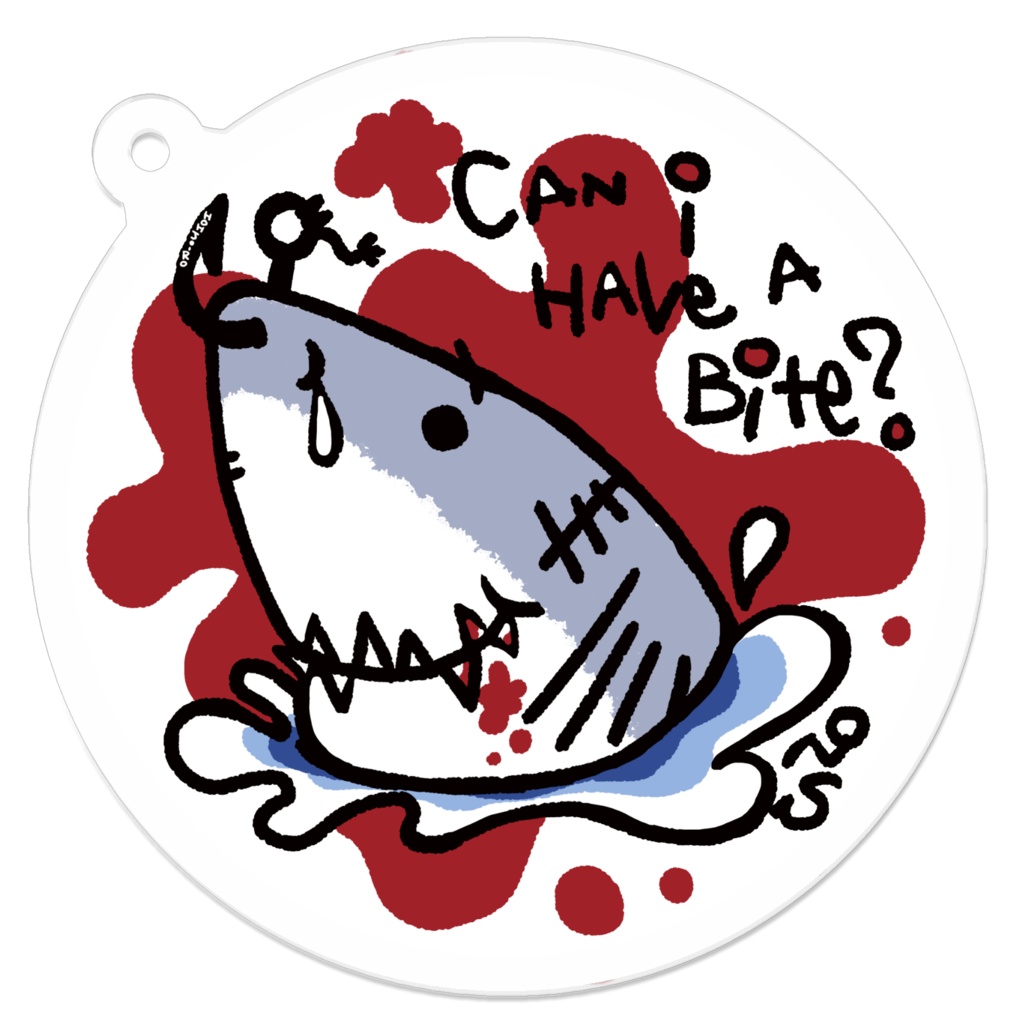 サメのホオジロー(blood)