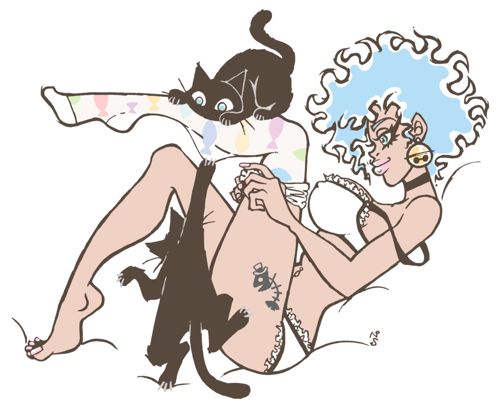 オネェちゃんと猫背①