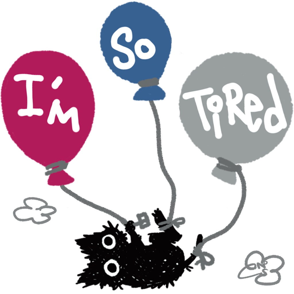 フーセン小僧-tired