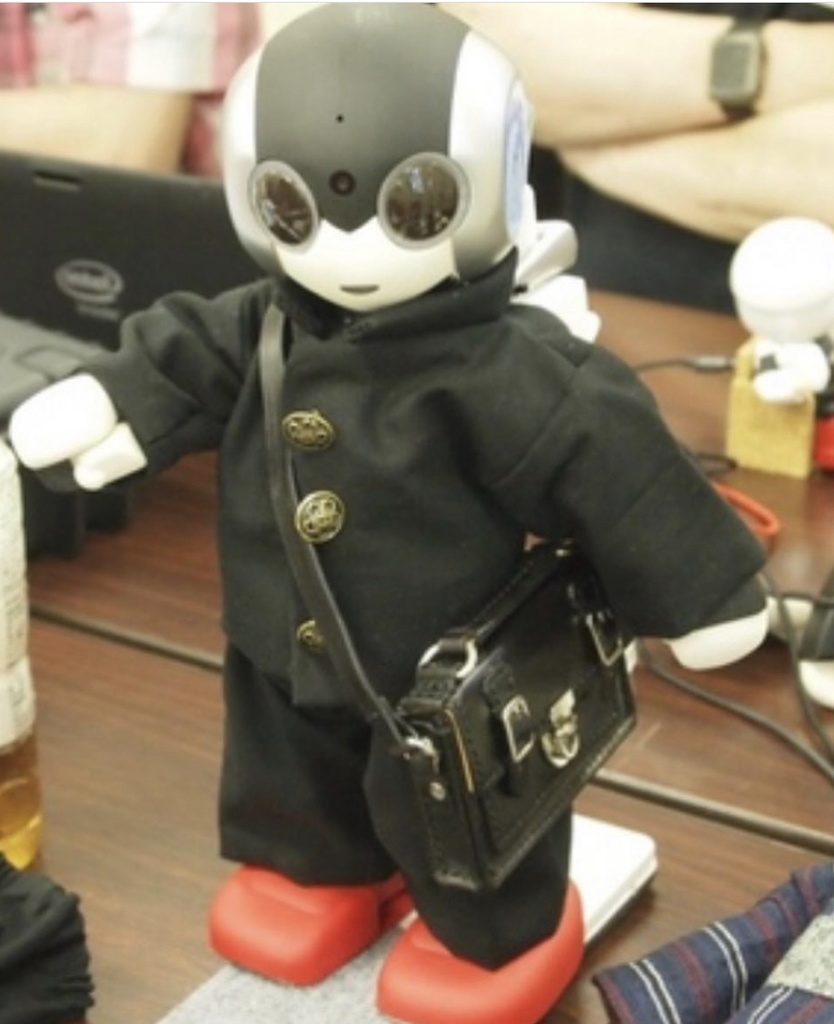 昔の学生カバン風名刺入れ カードケース ドール、ロビ にも!