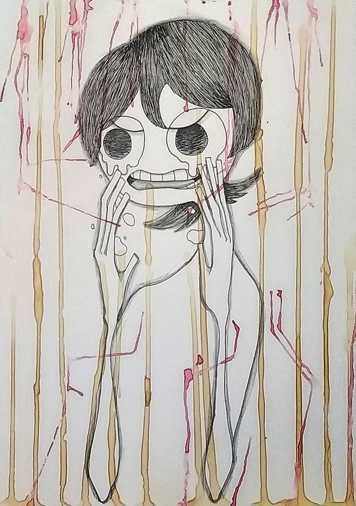 “声をあげろ”B5原画