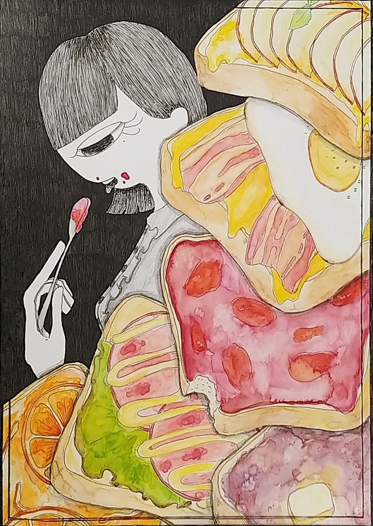 ‘’貴方だけがいい”A4原画