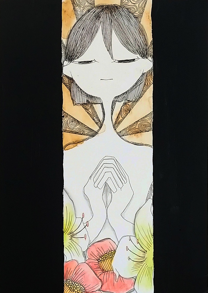 “願えば善 願わぬは苦”B5原画