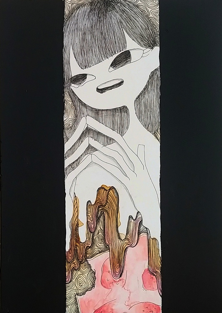 “大人になるってどこからなんだろ”B5原画