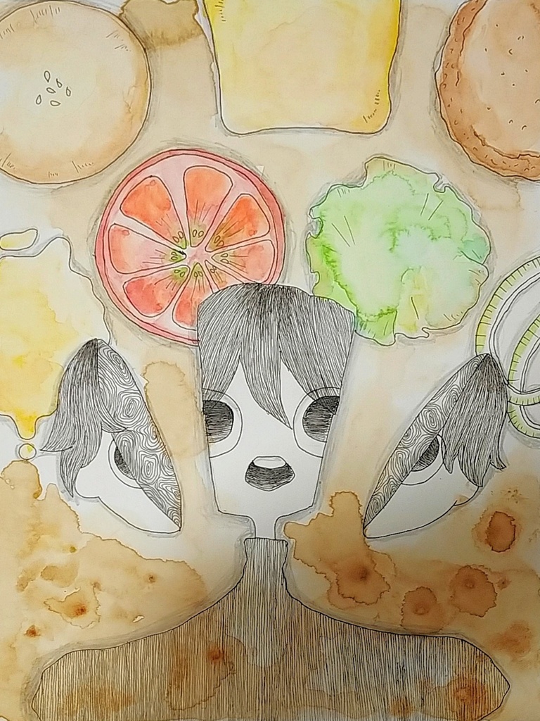 “到底 選べやしないのよ”B5原画