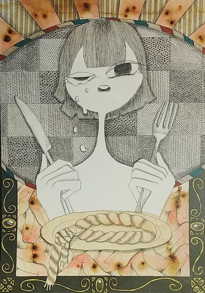 “楽になれますか”B4原画