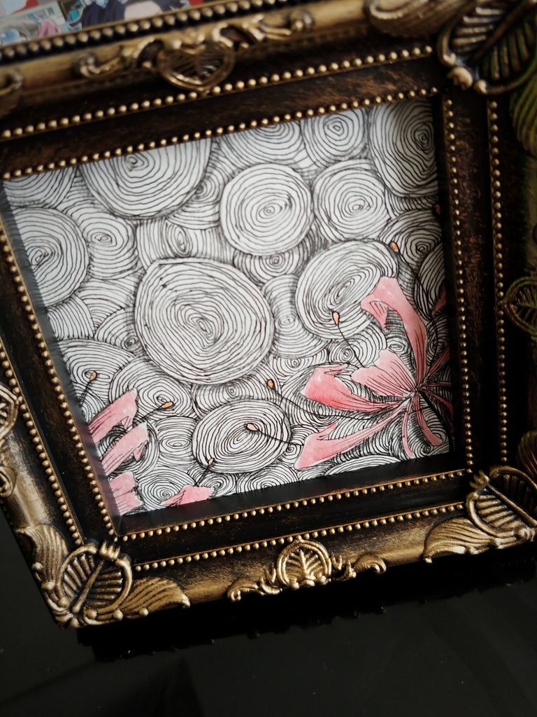 ミニ原画(80×80mm)