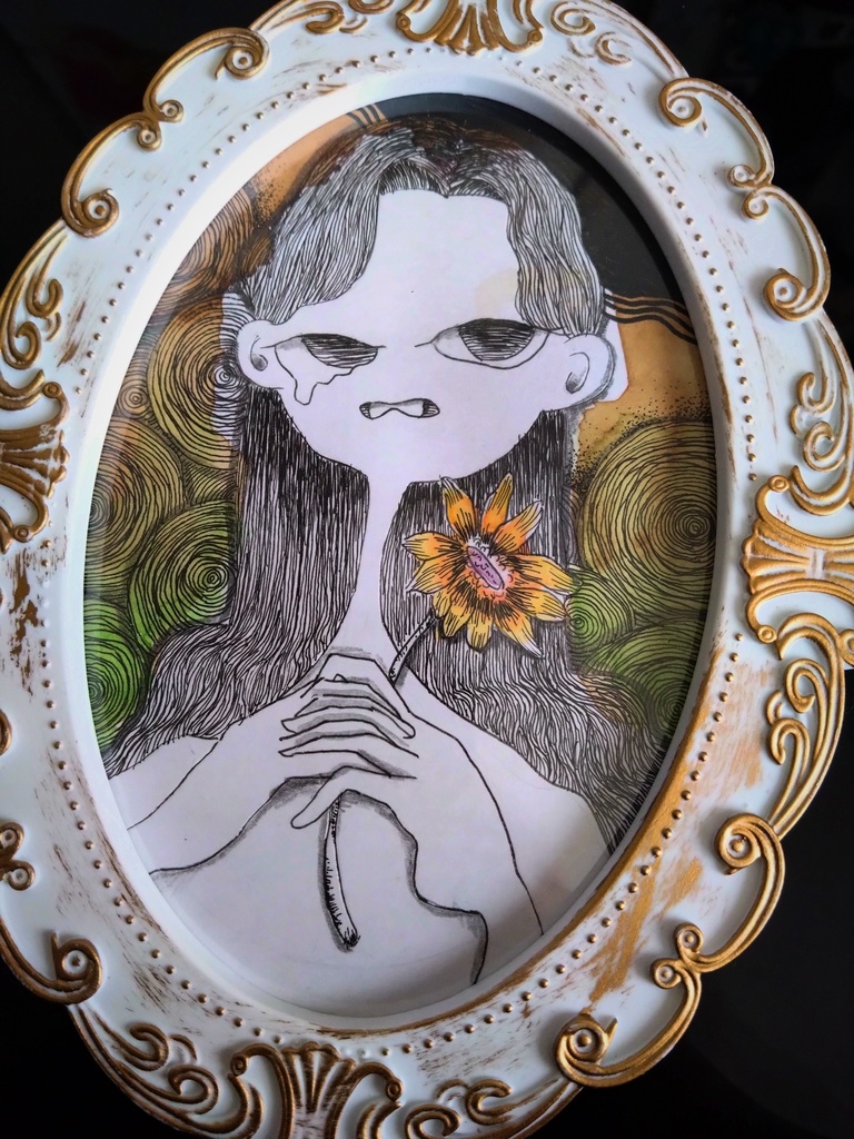 “待ち望んでたのに”100✕140mm 