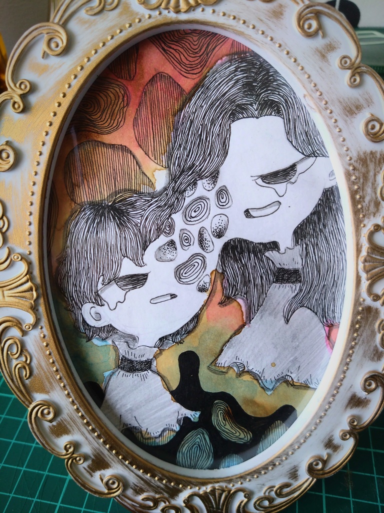 “ずっと、ね”100✕140mm