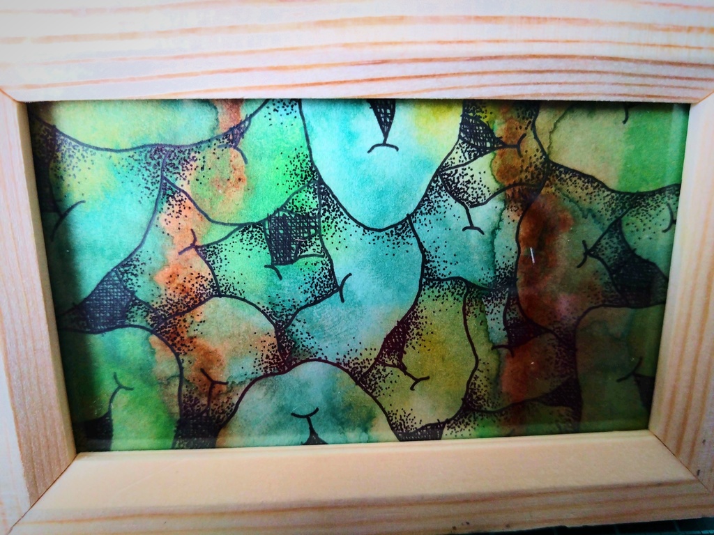 “ぐんにゃり。”(85✕50mm原画)＋ポストカード2種