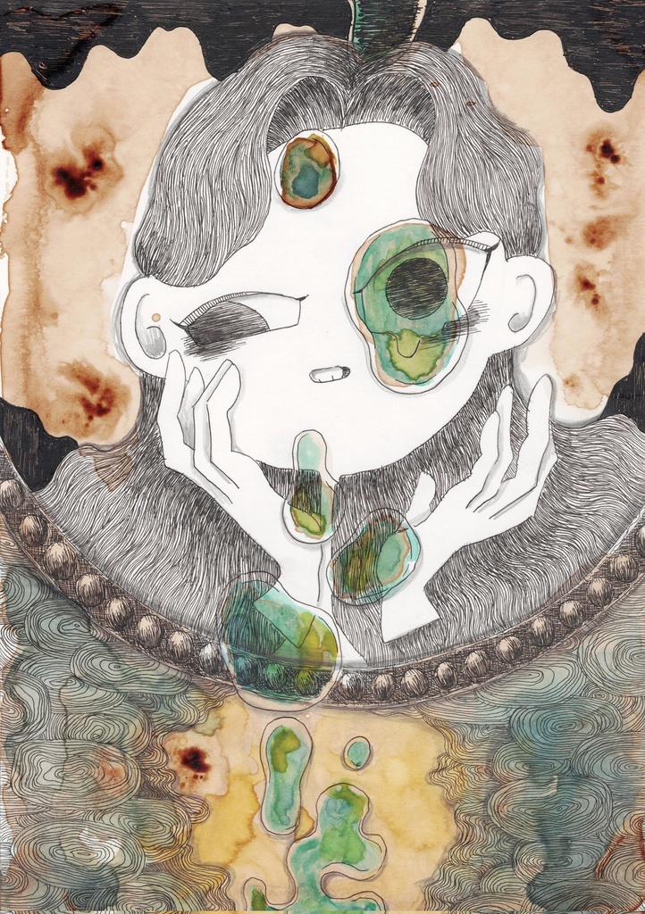 “すけてる”A4原画
