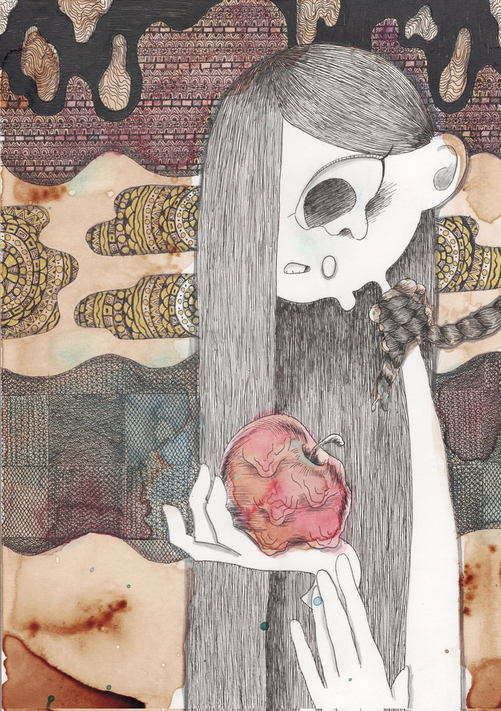 “せっかくもらったものだけど”A4原画