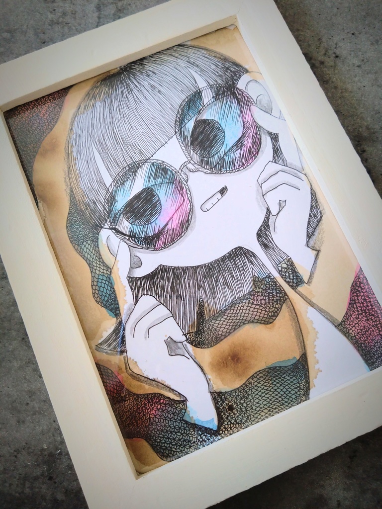 “あー？”160×210mm 原画