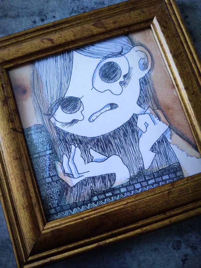 “泣いたって”120×120mm