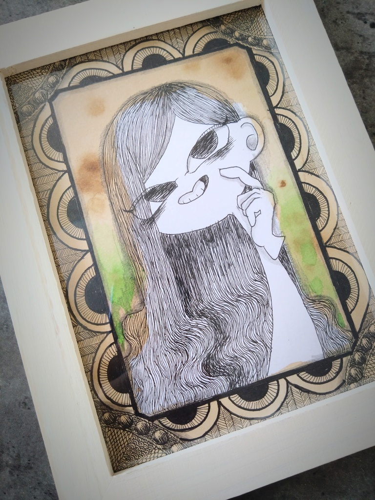 “愛敬”160×210mm原画