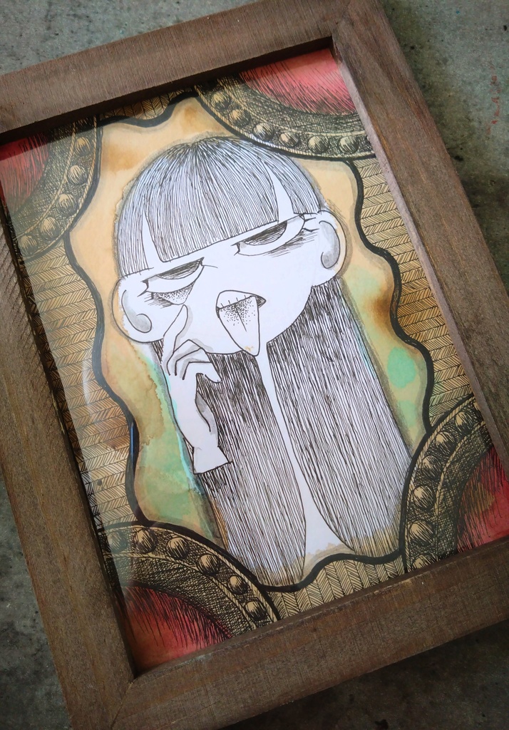 “クソ生意気”160✕210mm