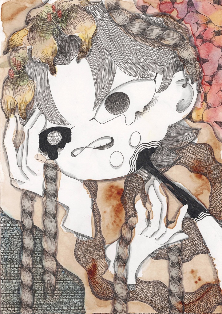 “脱出劇”A4原画