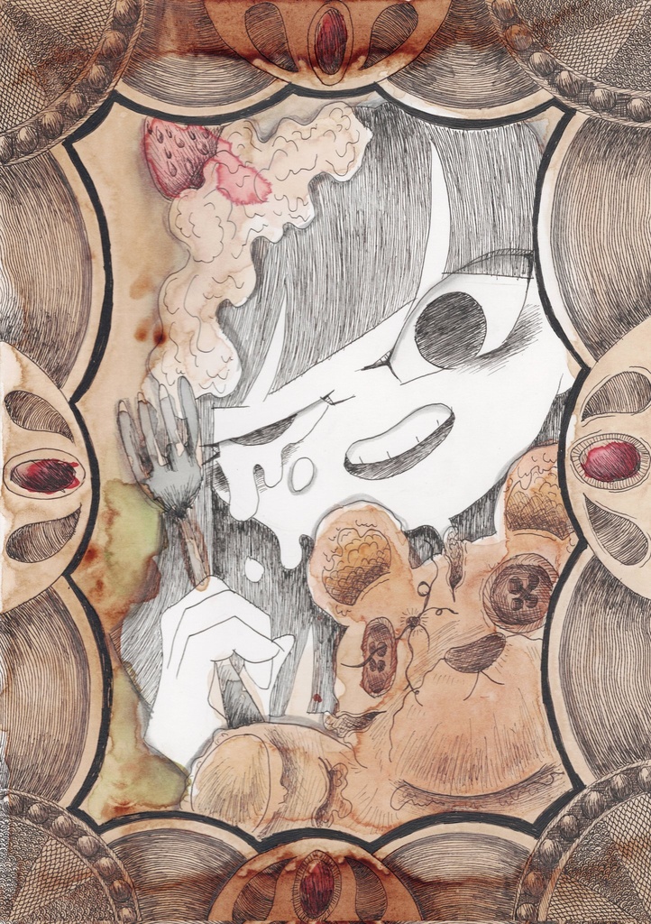 “代償”A4原画