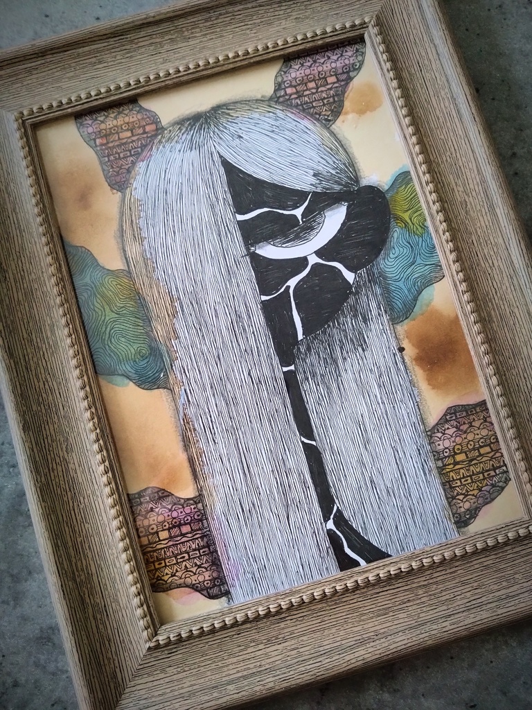 “毒牙”170✕230mm原画