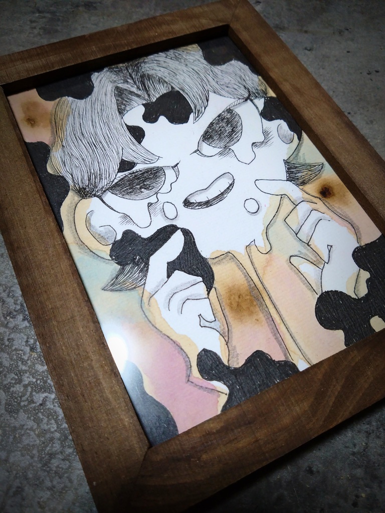 “シミ”160✕210mm原画