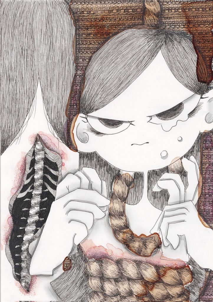 “一生、忘れてやらないから”A4原画