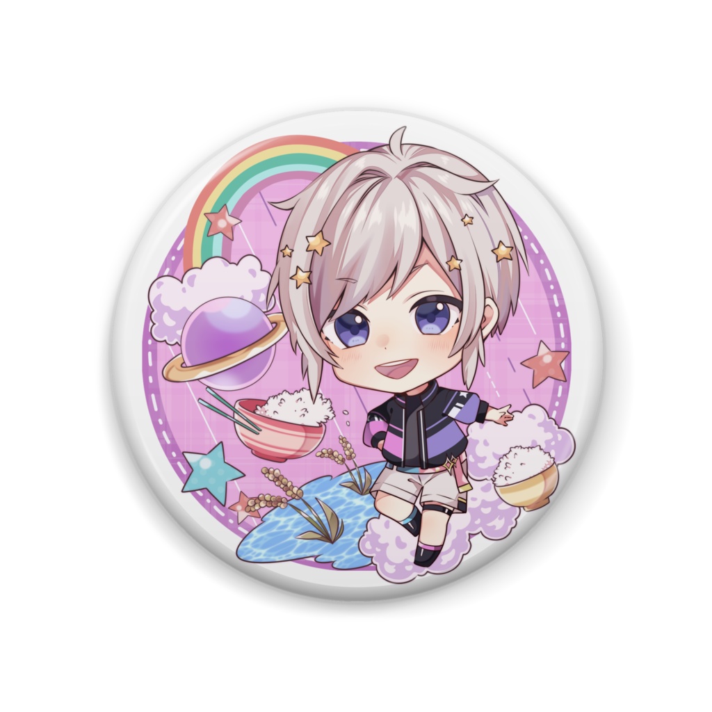 ちびキャラ缶バッジ