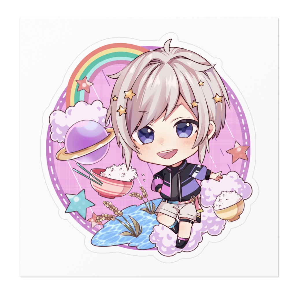 ちびキャラステッカー