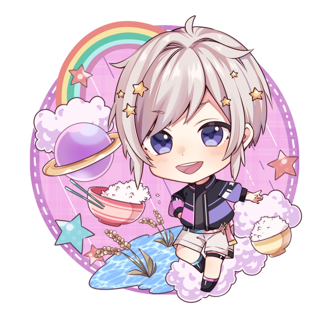 ちびキャラクッション(丸形)