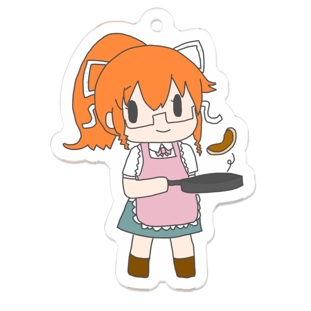 浜音ポニーアクリルキーホルダー(喫茶)