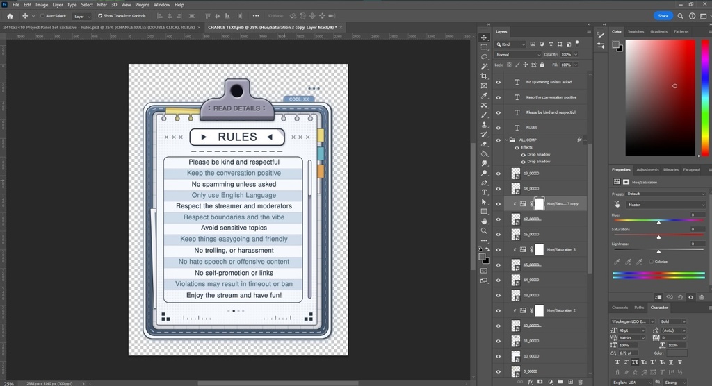 Twitch パネル「Vtuber パネル」→ Bundle Twitch Panel Exclusive Style - Releases 003