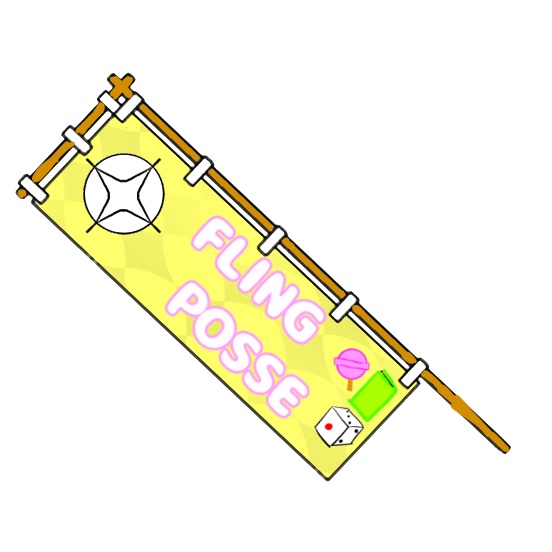 のぼり風アクキー