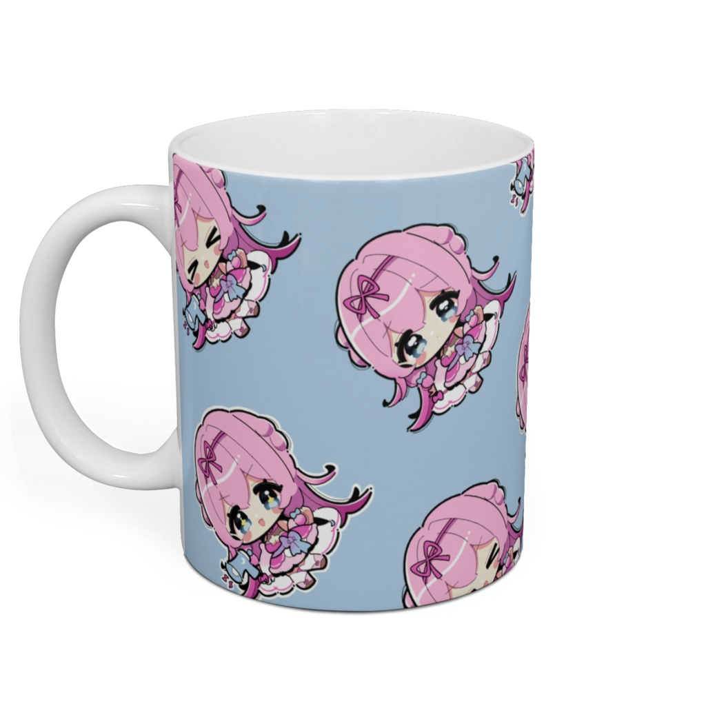 月羽るみんVtuber ちびキャラマグカップ