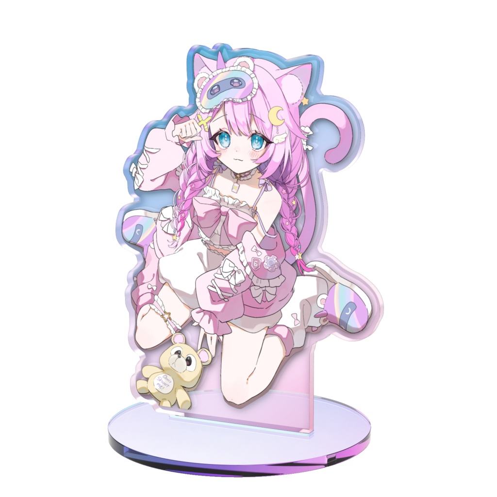 新衣装《パジャマ》月羽るみんアクスタ