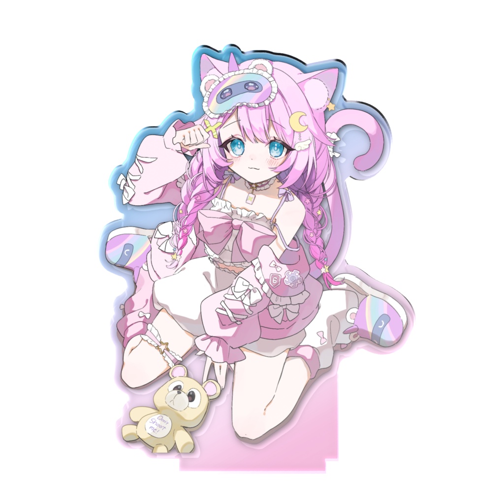 新衣装《パジャマ》月羽るみんアクスタ